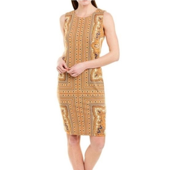 J. McLaughlin Dresses & Skirts - J MCLAUGHLIN Sophia Catalina Cloth Paisley Sleeveless Midi Dress Women’s Sz S